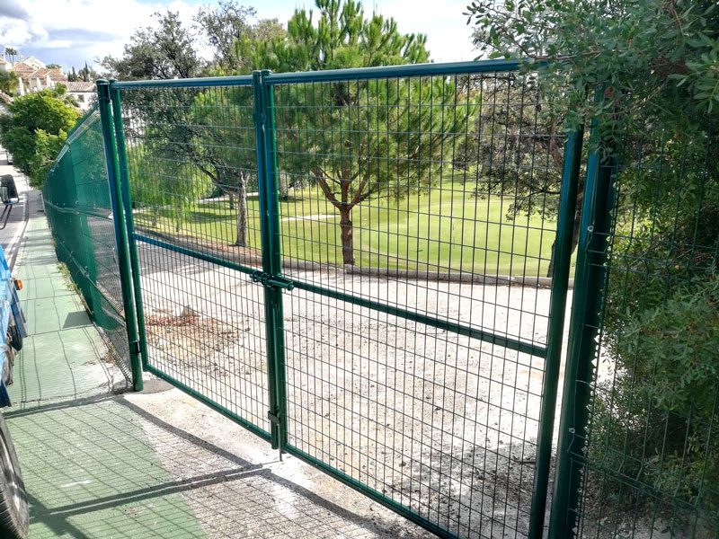 Trabajo de cerramiento Sayrosur